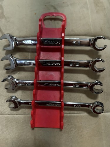 Snap open end - open, flare