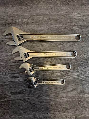 Snap 4pc chrome adjustable - 4pc,