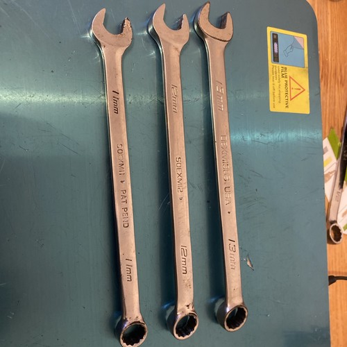 Snap combination spanner - on,